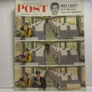 Vintage Saturday Evening Post September 15 1956